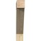 Ekena Millwork Traditional Block Rough Sawn Bracket, Douglas Fir, 4"W x 22"D x 22"H BKT04X22X22TRA05RDF - alternate 3